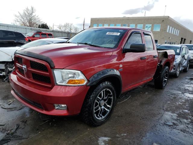 DODGE RAM 1500 S 2012 with VIN 1C6RD7FT7CS132811 - Photo from auction