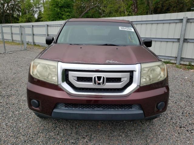 Photo 5 from auction – 2011 HONDA PILOT LX with VIN 5FNYF4H24BB074699