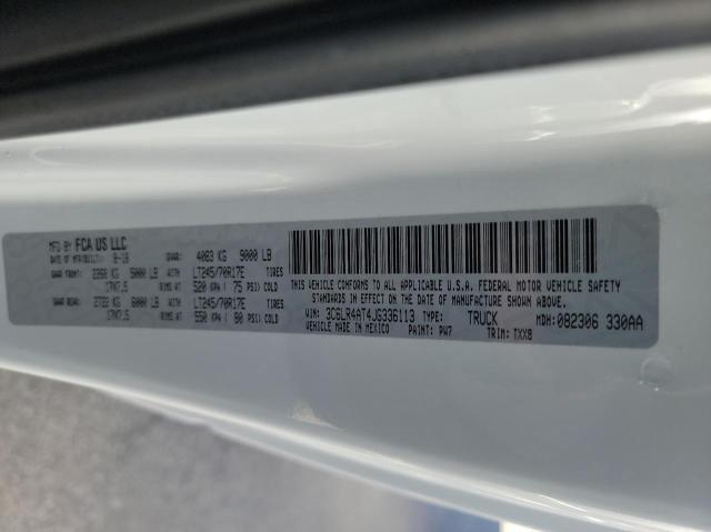 Photo 10 from auction – 2018 RAM 2500 ST with VIN 3C6LR4AT4JG336113