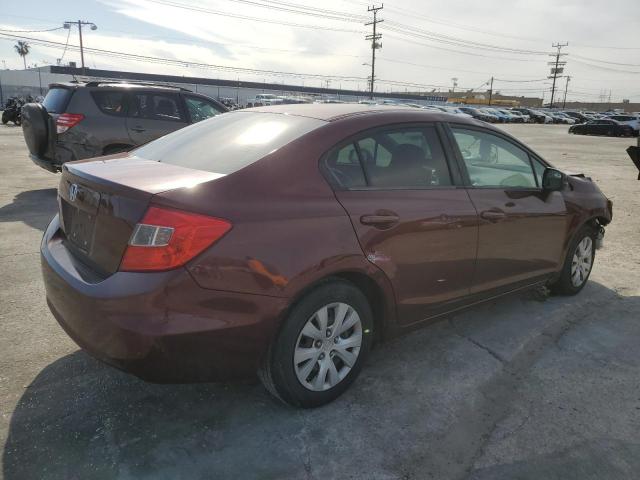 Photo 3 from auction – 2012 HONDA CIVIC LX with VIN 19XFB2F51CE320071