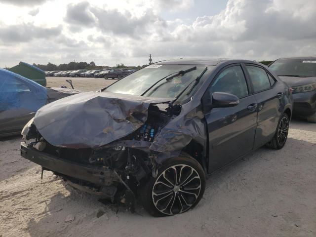 TOYOTA COROLLA L 2015 with VIN 2T1BURHE9FC257013 - Photo from auction