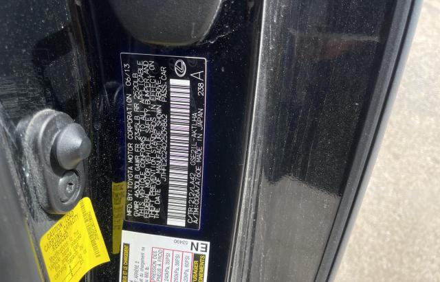 Photo 10 from auction – 2013 LEXUS IS 350 with VIN JTHFE2C24D2509862