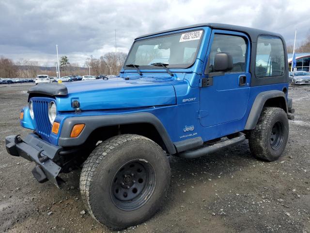JEEP WRANGLER / 2003 with VIN 1J4FA49S83P368502 - Photo from auction