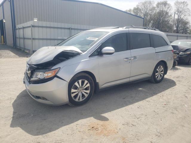 HONDA ODYSSEY EX 2015 with VIN 5FNRL5H62FB028817 - Photo from auction