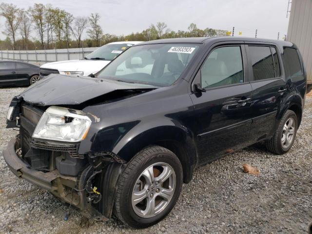 HONDA PILOT EXL 2013 with VIN 5FNYF3H50DB041237 - Photo from auction