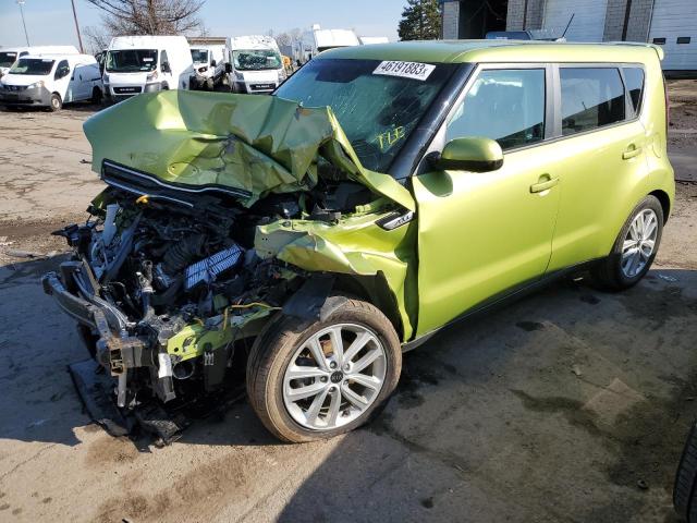KIA SOUL + 2019 with VIN KNDJP3A52K7914627 - Photo from auction