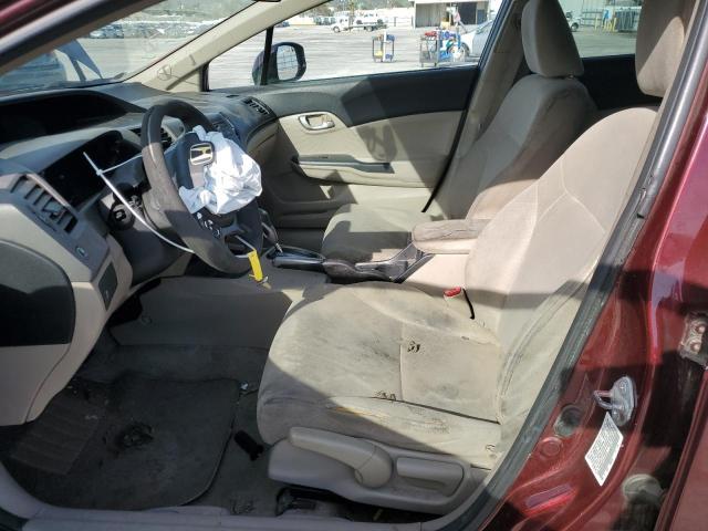 Photo 7 from auction – 2012 HONDA CIVIC LX with VIN 19XFB2F51CE320071