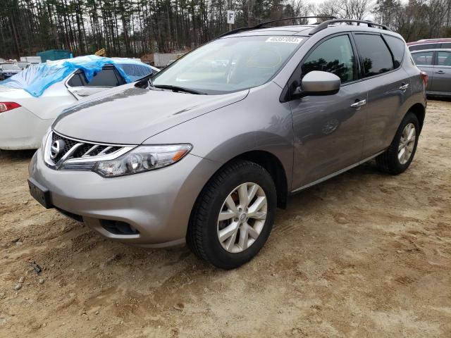 NISSAN MURANO S 2011 with VIN JN8AZ1MW7BW162159 - Photo from auction