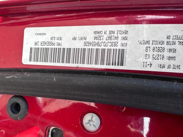 Photo 10 from auction – 2011 DODGE CHALLENGER with VIN 2B3CJ7DJ7BH554626