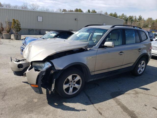 BMW X3 3.0SI 2007 with VIN WBXPC93407WF13450 - Photo from auction