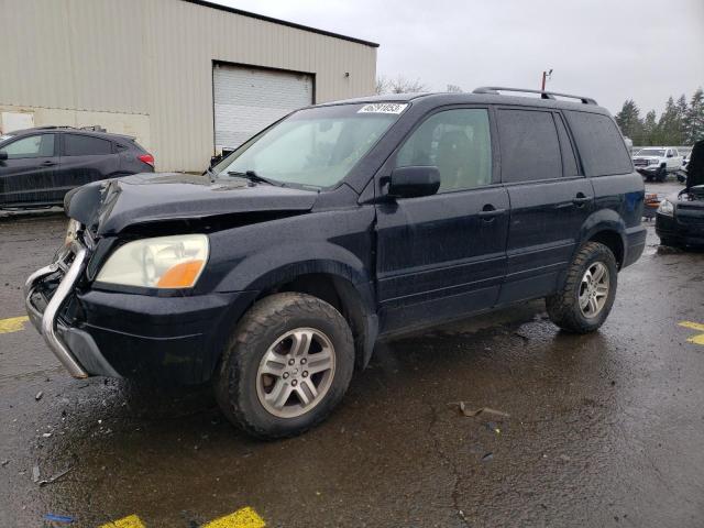 HONDA PILOT EXL 2004 with VIN 2HKYF18784H525602 - Photo from auction