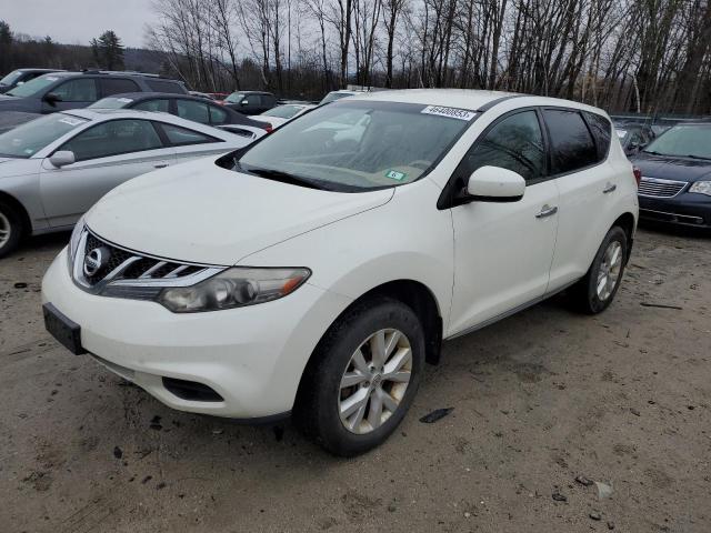 NISSAN MURANO S 2011 with VIN JN8AZ1MW7BW168527 - Photo from auction
