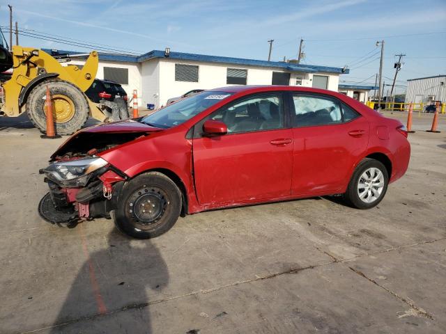 TOYOTA COROLLA L 2015 with VIN 2T1BURHE2FC408399 - Photo from auction