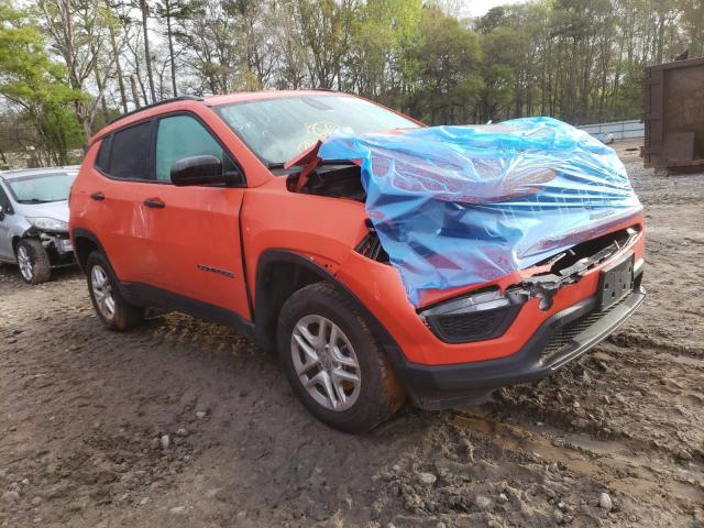Photo 4 from auction – 2017 JEEP COMPASS SP with VIN 3C4NJDAB9HT664645