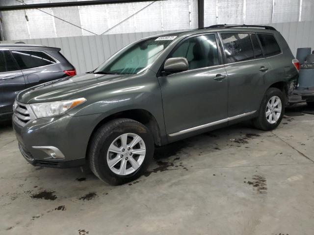 TOYOTA HIGHLANDER 2013 with VIN 5TDZK3EH8DS126479 - Photo from auction
