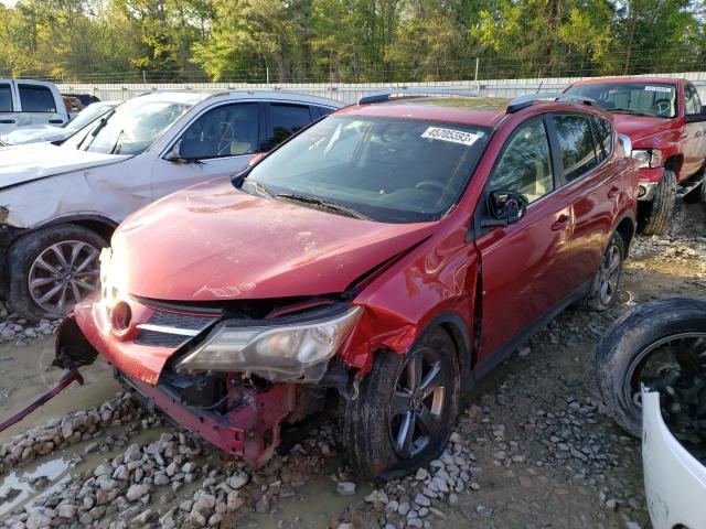 TOYOTA RAV4 XLE 2015 with VIN JTMWFREV4FJ028095 - Photo from auction