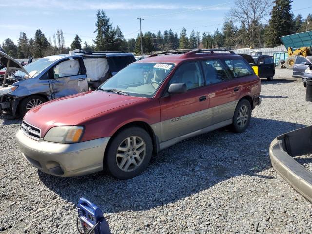 SUBARU LEGACY OUT 2002 with VIN 4S3BH665627640229 - Photo from auction