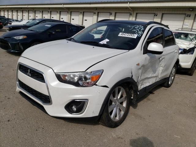 MITSUBISHI OUTLANDER 2014 with VIN 4A4AP4AU8EE027166 - Photo from auction