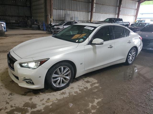INFINITI Q50 BASE 2015 with VIN JN1BV7APXFM342784 - Photo from auction