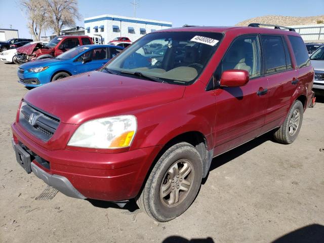 HONDA PILOT EXL 2005 with VIN 2HKYF18635H501412 - Photo from auction