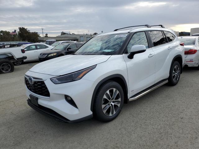 TOYOTA HIGHLANDER 2023 مع رقم تعريف المركبة 5TDKBRCH7PS568391 - صورة من المزاد