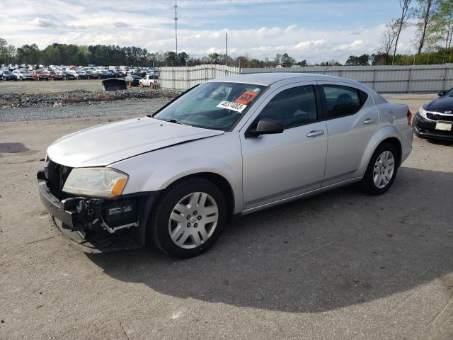 DODGE AVENGER SE 2012 with VIN 1C3CDZAB2CN286029 - Photo from auction