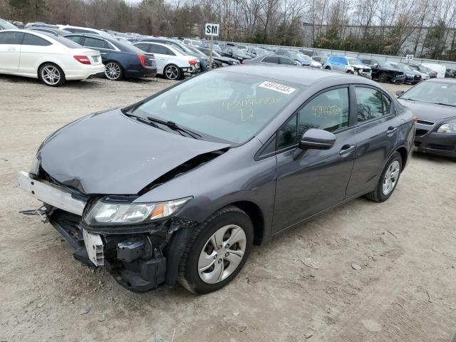 Photo 1 from auction – 2015 HONDA CIVIC LX with VIN 19XFB2F50FE262118