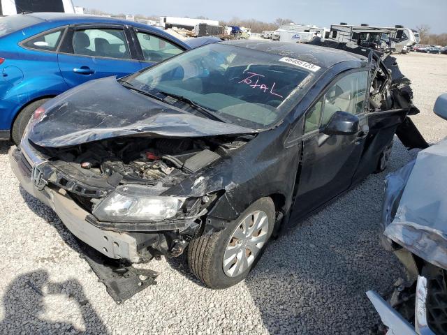 HONDA CIVIC LX 2012 with VIN JHMFB2F56CS000370 - Photo from auction