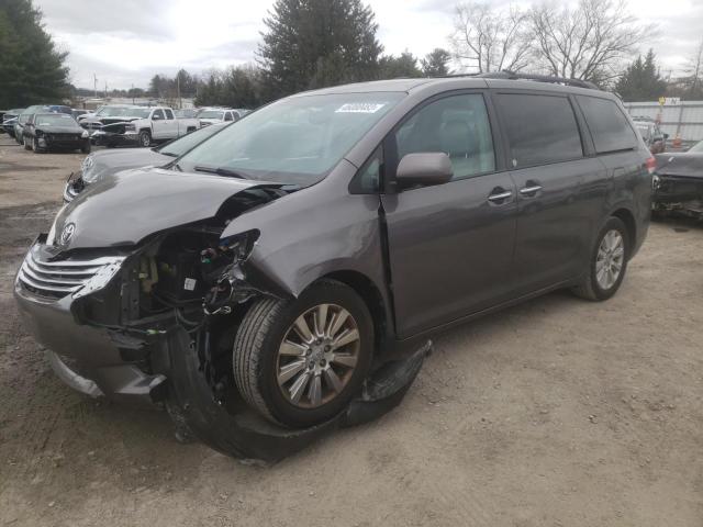 TOYOTA SIENNA XLE 2011 with VIN 5TDYK3DC7BS091691 - Photo from auction