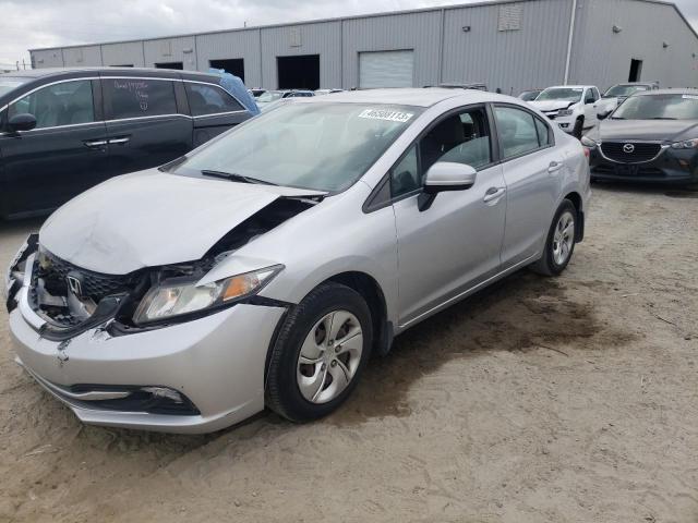 HONDA CIVIC LX 2015 with VIN 19XFB2F55FE113090 - Photo from auction