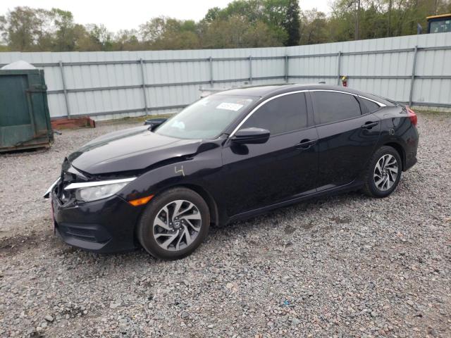 HONDA CIVIC EX 2018 with VIN 19XFC2F74JE030564 - Photo from auction