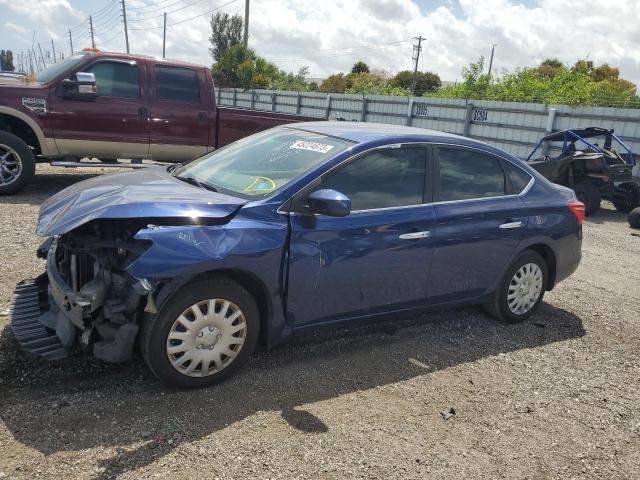 NISSAN SENTRA S 2017 with VIN 3N1AB7AP7HY286033 - Photo from auction