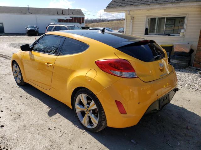 Photo 2 from auction – 2013 HYUNDAI VELOSTER with VIN KMHTC6AD0DU178882