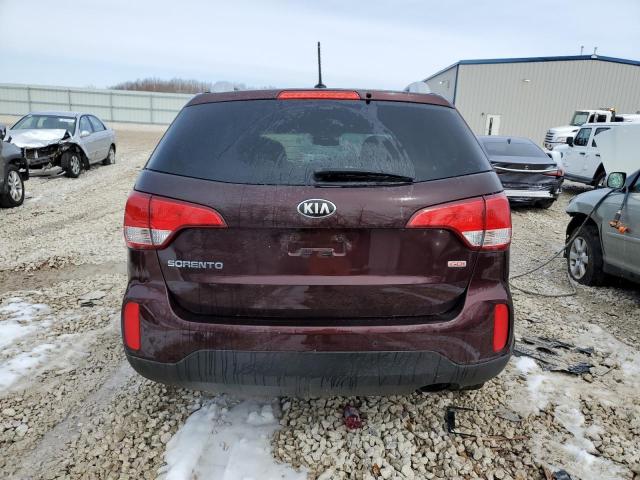 Photo 6 from auction – 2014 KIA SORENTO LX with VIN 5XYKTCA67EG477062