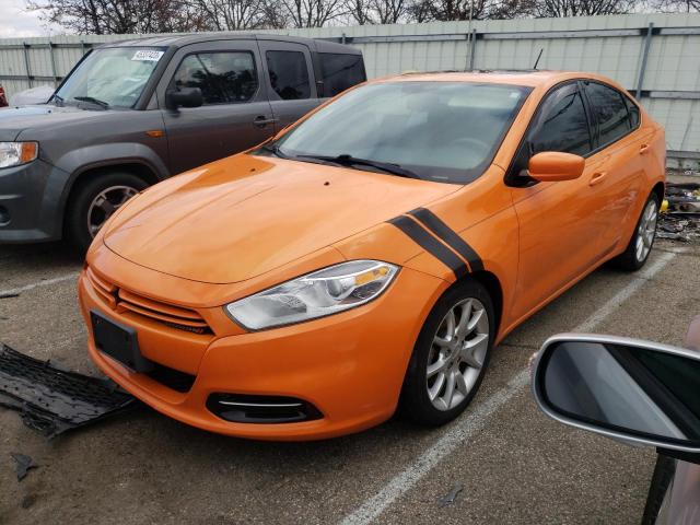 DODGE DART SXT 2013 with VIN 1C3CDFBA0DD344098 - Photo from auction