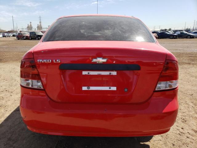 Photo 6 from auction – 2006 CHEVROLET AVEO BASE with VIN KL1TD56686B661452