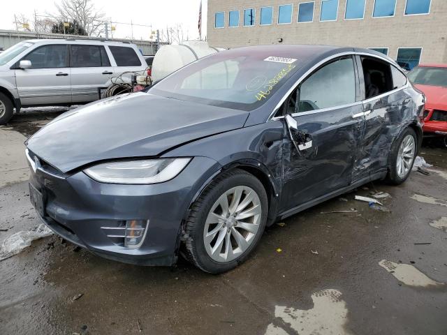 TESLA MODEL X 2017 with VIN 5YJXCBE27HF076985 - Photo from auction
