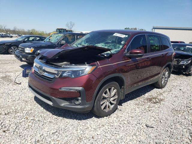 HONDA PILOT EXL 2020 with VIN 5FNYF5H53LB009277 - Photo from auction