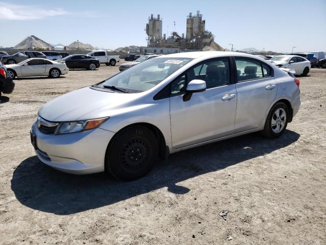 HONDA CIVIC LX 2012 with VIN 19XFB2F50CE087509 - Photo from auction