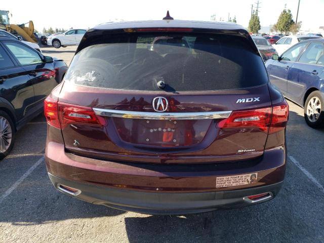 Photo 6 from auction – 2015 ACURA MDX TECHNO with VIN 5FRYD4H4XFB022196