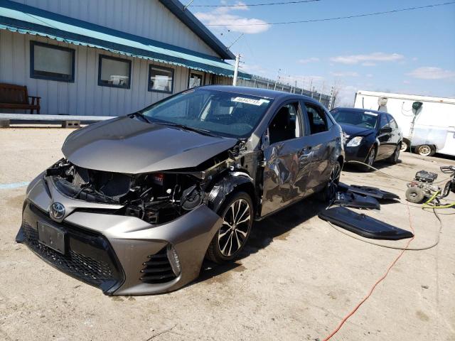 TOYOTA COROLLA L 2017 with VIN 2T1BURHE0HC922741 - Photo from auction
