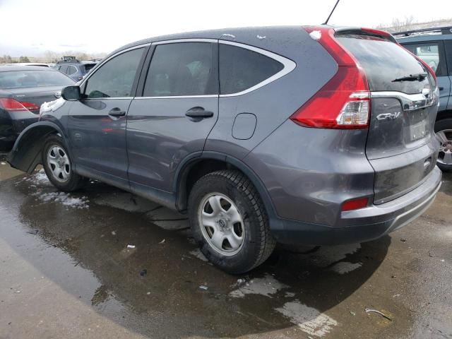 Photo 2 from auction – 2016 HONDA CR-V LX with VIN 2HKRM4H37GH637904