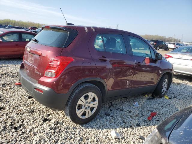 Photo 3 from auction – 2016 CHEVROLET TRAX LS with VIN 3GNCJKSB4GL256392