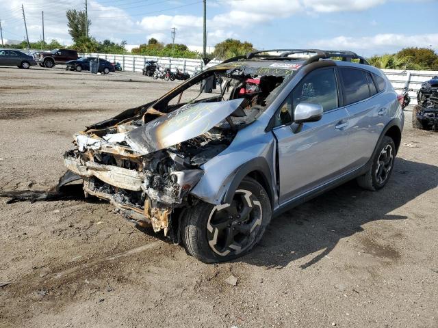 SUBARU CROSSTREK 2021 with VIN JF2GTHMC7M8678617 - Photo from auction