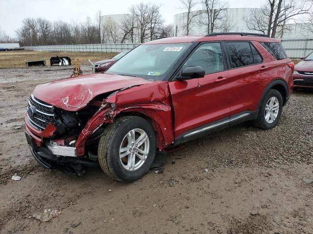 FORD EXPLORER X 2020 with VIN 1FMSK8DH4LGC72253 - Photo from auction