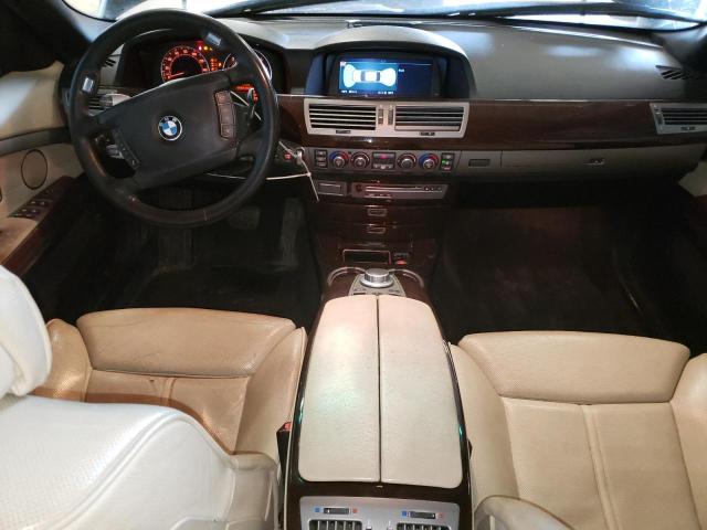 Photo 8 from auction – 2007 BMW 750 with VIN WBAHN83557DT70998