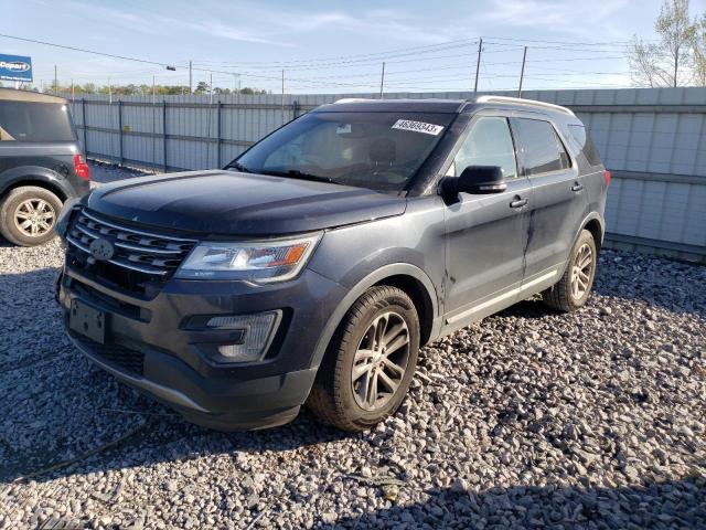 FORD EXPLORER X 2017 with VIN 1FM5K7D82HGA75130 - Photo from auction