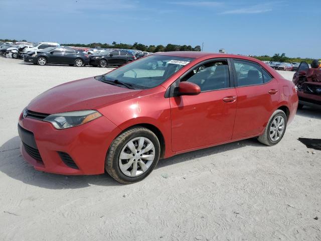 TOYOTA COROLLA L 2014 with VIN 2T1BURHE3EC167774 - Photo from auction