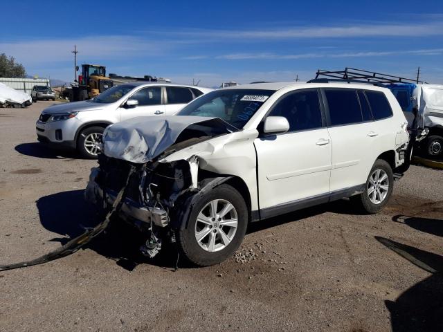 TOYOTA HIGHLANDER 2012 with VIN 5TDZK3EH3CS062723 - Photo from auction