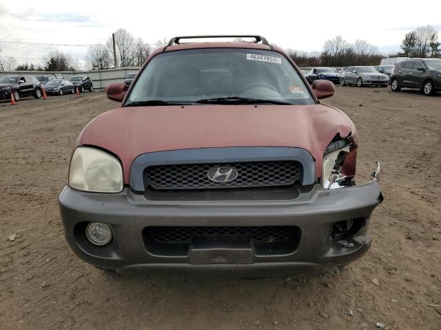 Photo 5 from auction – 2003 HYUNDAI SANTA FE G with VIN KM8SC73D83U477355